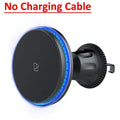 Magnetic Car Wireless Charger RGB For iPhone12 13 14 15 16 17 Pro Max Macsafe Car Phone Holder Stand Mount Fast Charging Station - Cozy & Co. Market