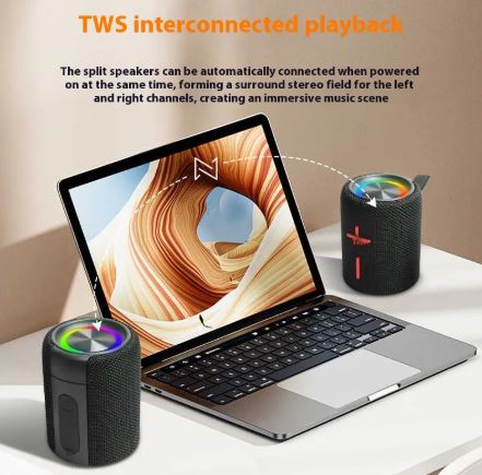 Magnetic Split Bluetooth Subwoofer Speaker – High-Fidelity Portable Audio - Cozy & Co. Market
