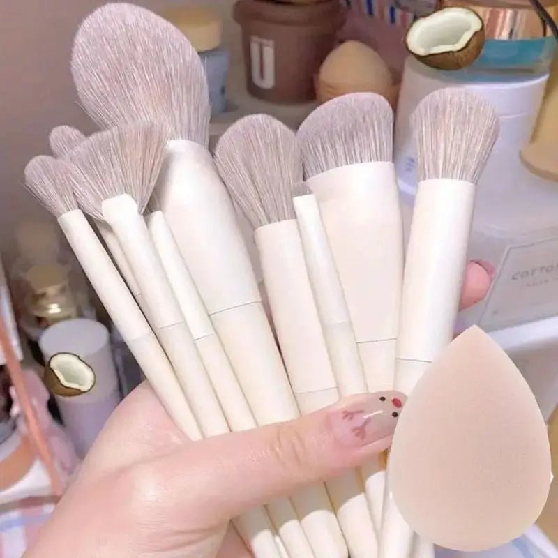 Makeup Brush Set Soft Fluffy Professiona Cosmetic Foundation Powder Eyeshadow Kabuki Blending Make Up Brush Beauty Tool Makeup - Cozy & Co. Market