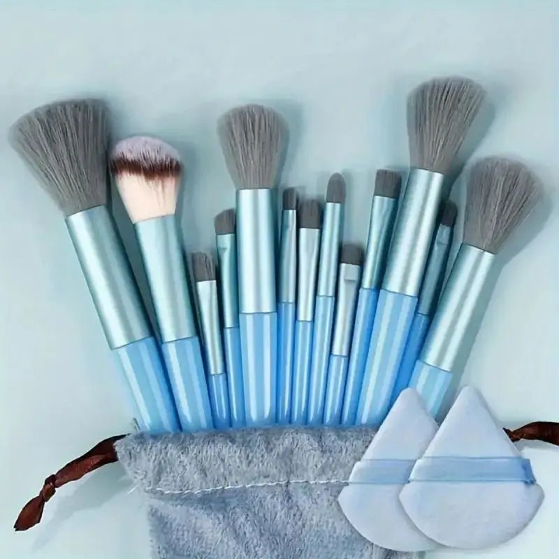Makeup Brush Set Soft Fluffy Professiona Cosmetic Foundation Powder Eyeshadow Kabuki Blending Make Up Brush Beauty Tool Makeup - Cozy & Co. Market