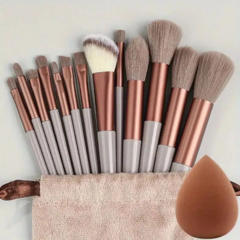 Makeup Brush Set Soft Fluffy Professiona Cosmetic Foundation Powder Eyeshadow Kabuki Blending Make Up Brush Beauty Tool Makeup - Cozy & Co. Market