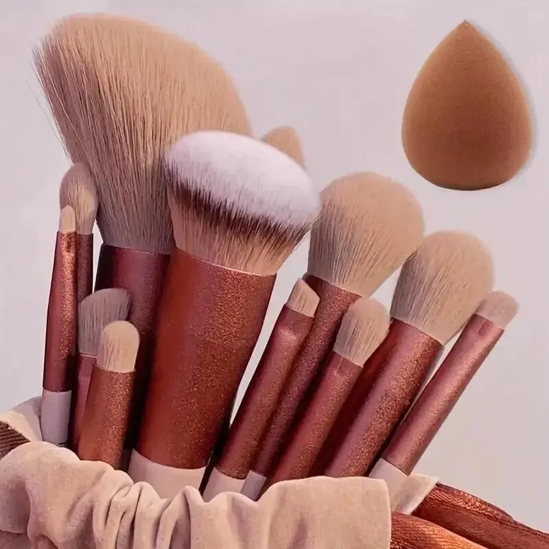 Makeup Brush Set Soft Fluffy Professiona Cosmetic Foundation Powder Eyeshadow Kabuki Blending Make Up Brush Beauty Tool Makeup - Cozy & Co. Market