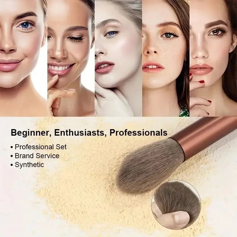 Makeup Brush Set Soft Fluffy Professiona Cosmetic Foundation Powder Eyeshadow Kabuki Blending Make Up Brush Beauty Tool Makeup - Cozy & Co. Market