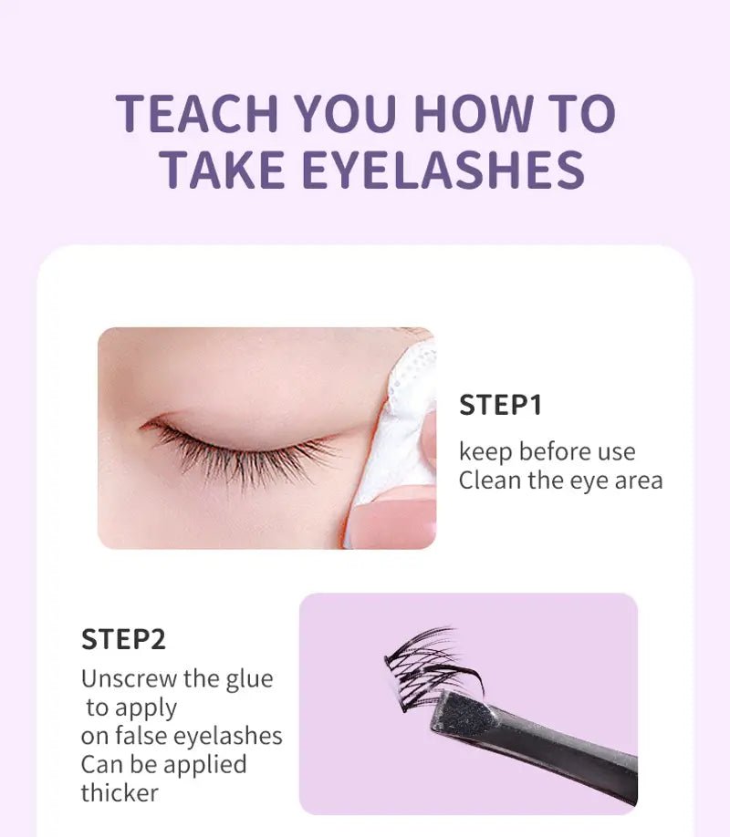 Manga Cluster Lashes for Natural Anime Cosplay Look - Cozy & Co. Market