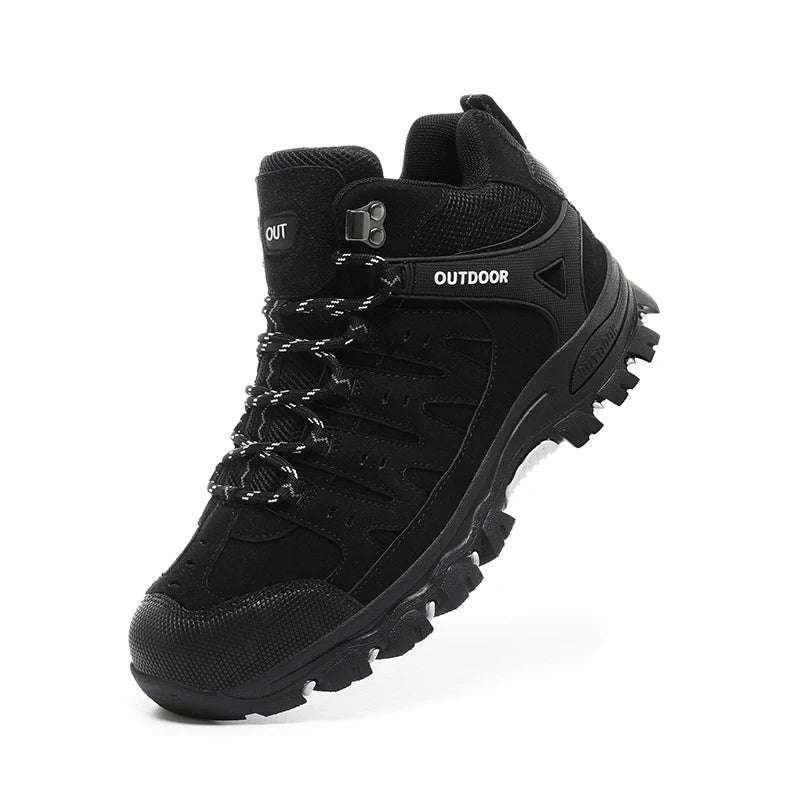 Manufacture Lace-up Customized Unisex Hiking Boots in STOCK Camping Round-Toe Mens Boots Hunting Wearable Desert Botas - Cozy & Co. Market
