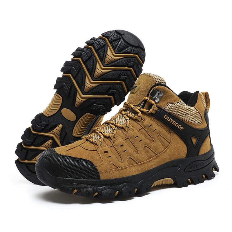 Manufacture Lace-up Customized Unisex Hiking Boots in STOCK Camping Round-Toe Mens Boots Hunting Wearable Desert Botas - Cozy & Co. Market