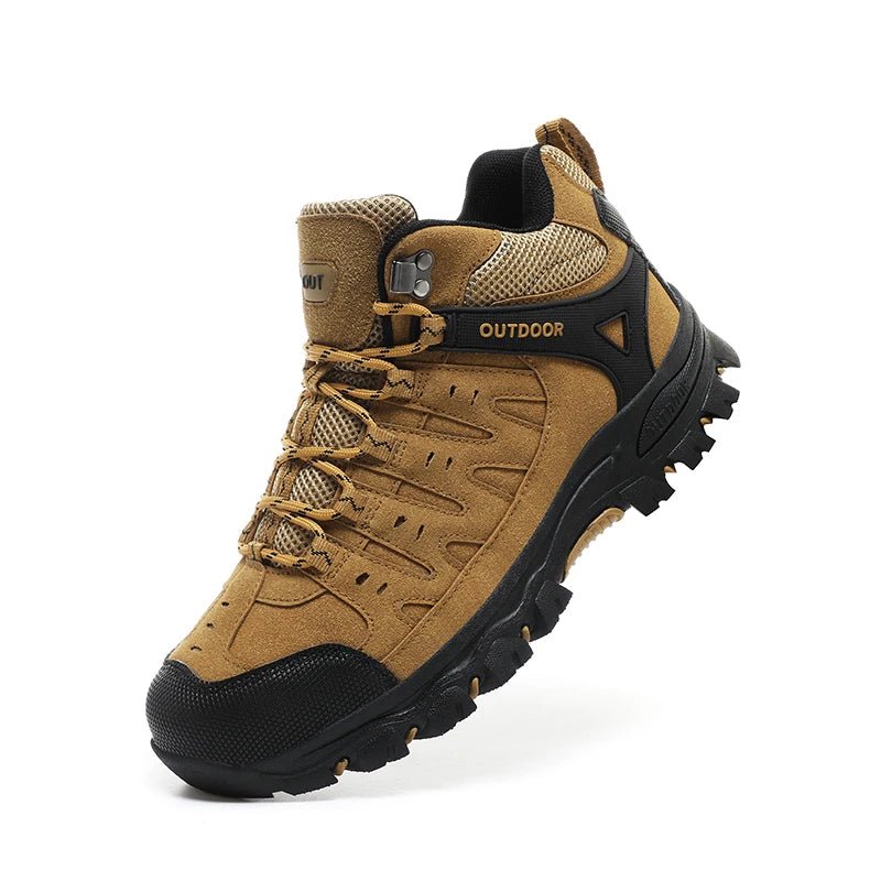 Manufacture Lace-up Customized Unisex Hiking Boots in STOCK Camping Round-Toe Mens Boots Hunting Wearable Desert Botas - Cozy & Co. Market