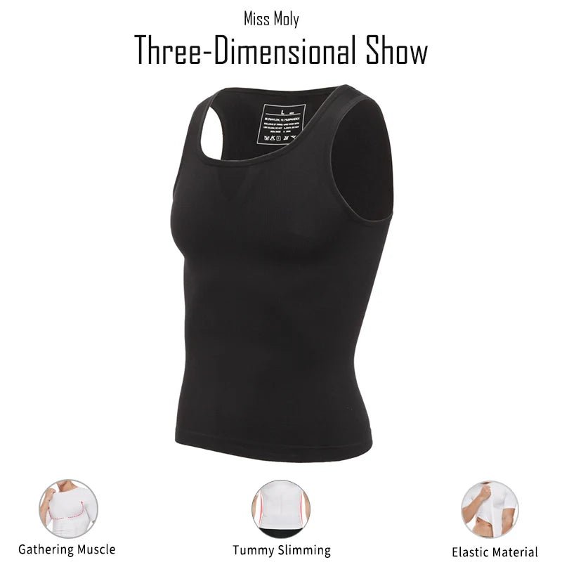 Men Slimming Body Shaper Belly Control Shapewear Man Shapers Modeling Underwear Waist Trainer Corrective Posture Vest Corset - Cozy & Co. Market