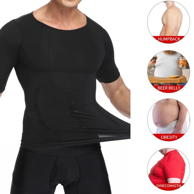 Men Slimming Body Shaper Belly Control Shapewear Man Shapers Modeling Underwear Waist Trainer Corrective Posture Vest Corset - Cozy & Co. Market