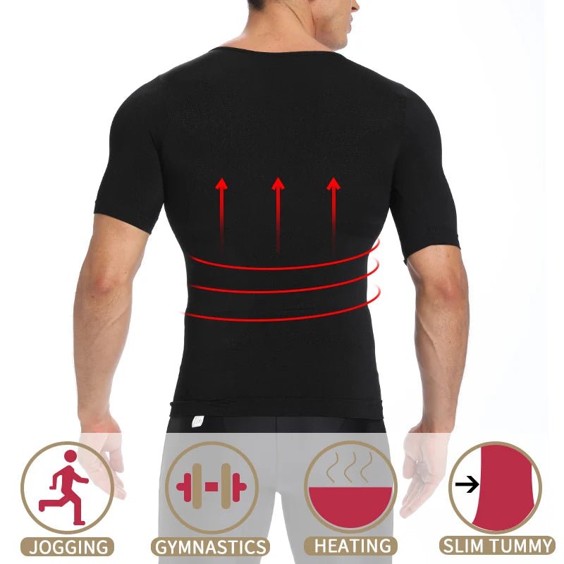 Men Slimming Body Shaper Belly Control Shapewear Man Shapers Modeling Underwear Waist Trainer Corrective Posture Vest Corset - Cozy & Co. Market
