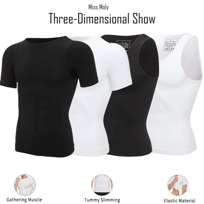 Men Slimming Body Shaper Belly Control Shapewear Man Shapers Modeling Underwear Waist Trainer Corrective Posture Vest Corset - Cozy & Co. Market