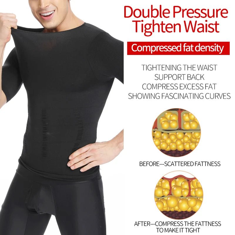 Men Slimming Body Shaper Belly Control Shapewear Man Shapers Modeling Underwear Waist Trainer Corrective Posture Vest Corset - Cozy & Co. Market