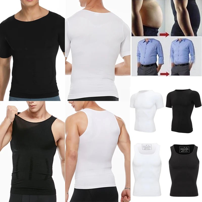 Men Slimming Body Shaper Belly Control Shapewear Man Shapers Modeling Underwear Waist Trainer Corrective Posture Vest Corset - Cozy & Co. Market