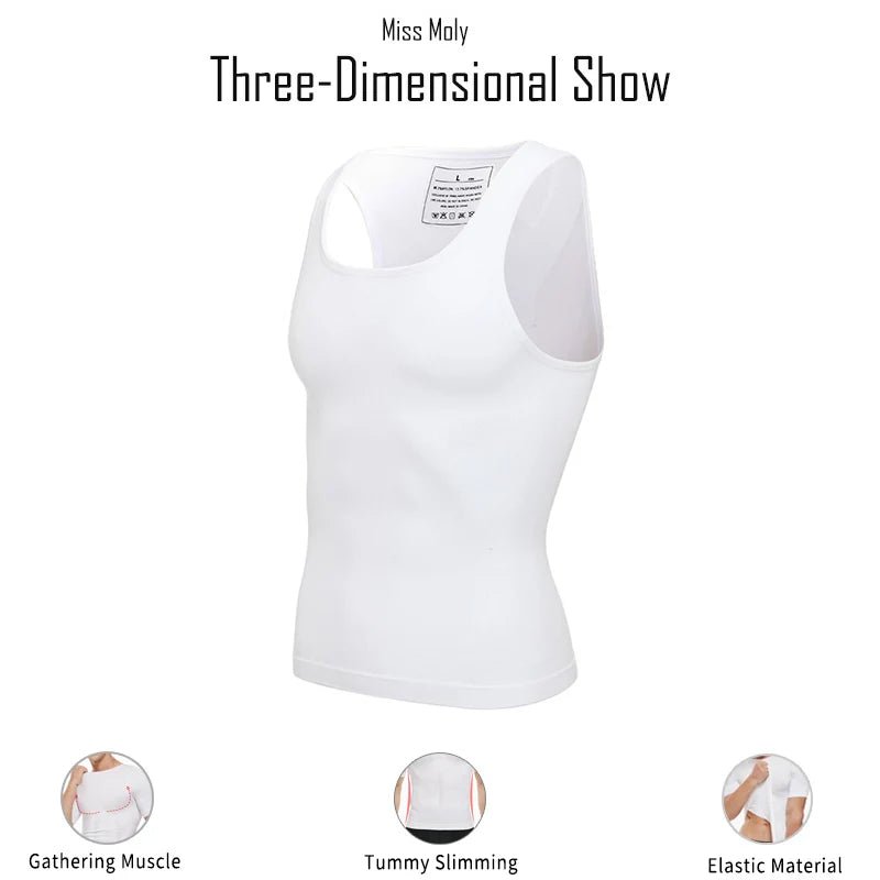 Men Slimming Body Shaper Belly Control Shapewear Man Shapers Modeling Underwear Waist Trainer Corrective Posture Vest Corset - Cozy & Co. Market