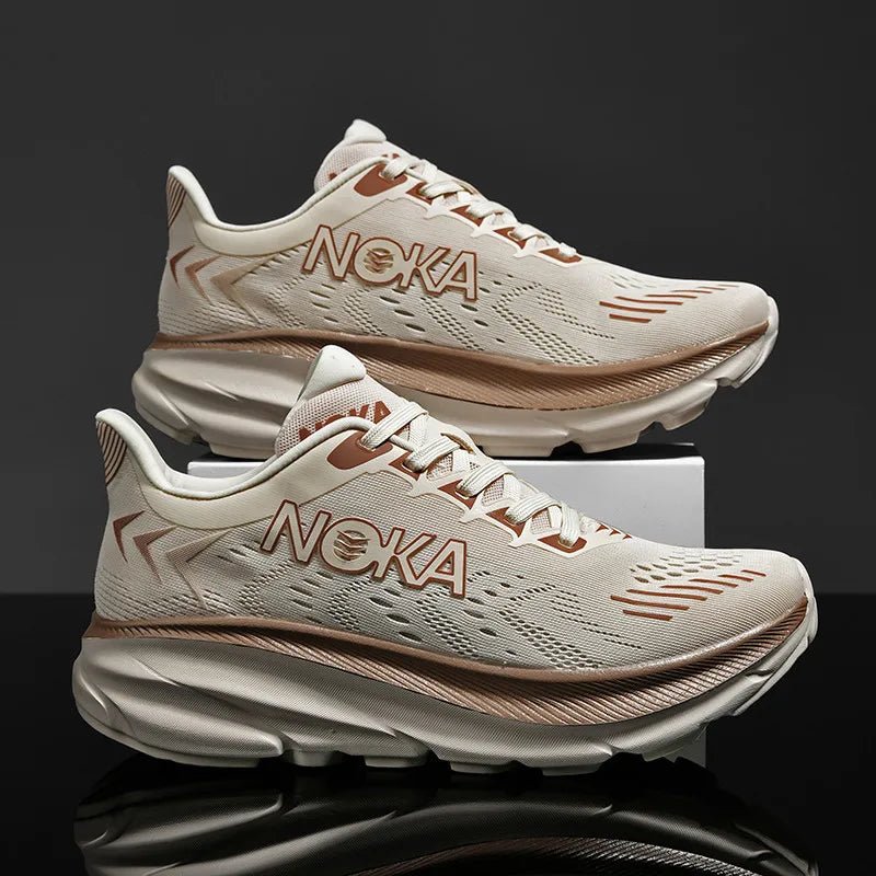Men's Light Elastic Running Shoes Trendy Summer Spring Autumn Fashion Latest Design for Outdoor Sports Versatile City Use - Cozy & Co. Market