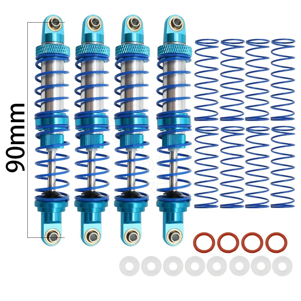 Metal 70mm 80mm 90mm 100mm 110mm 120mm Shock Absorber Oil Damper for 1/10 RC Crawler Car Axial SCX10 AXI03007 RBX10 D90 TRX4 - Cozy & Co. Market