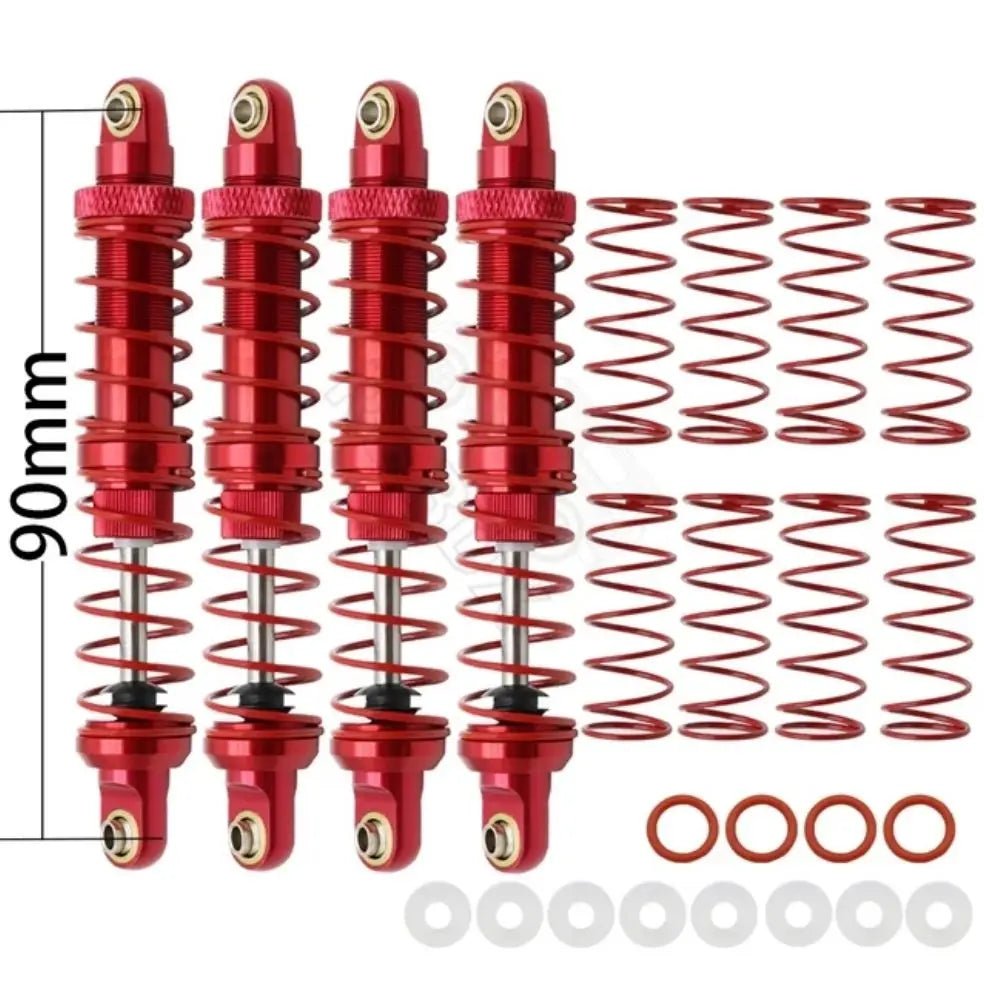Metal 70mm 80mm 90mm 100mm 110mm 120mm Shock Absorber Oil Damper for 1/10 RC Crawler Car Axial SCX10 AXI03007 RBX10 D90 TRX4 - Cozy & Co. Market