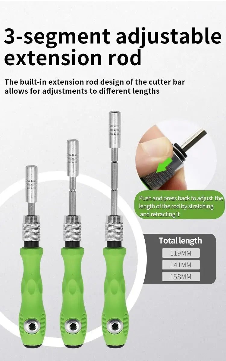 Mini 32-in-1 Precision Screwdriver Set Magnetic Phillips Bits Multifunctional Hand Repair Tool Kit for Phone Watch Glasses PC - Cozy & Co. Market