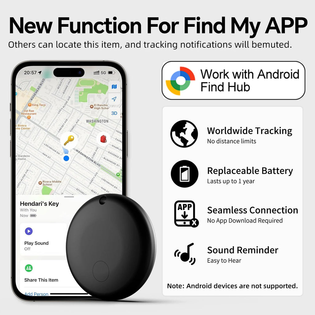Mini Tag Gps Tracker Android Google Find My Gps Locator Air Tag Car Gps Tracking Device Gps Tracker Bicycle Electronics Security - Cozy & Co. Market