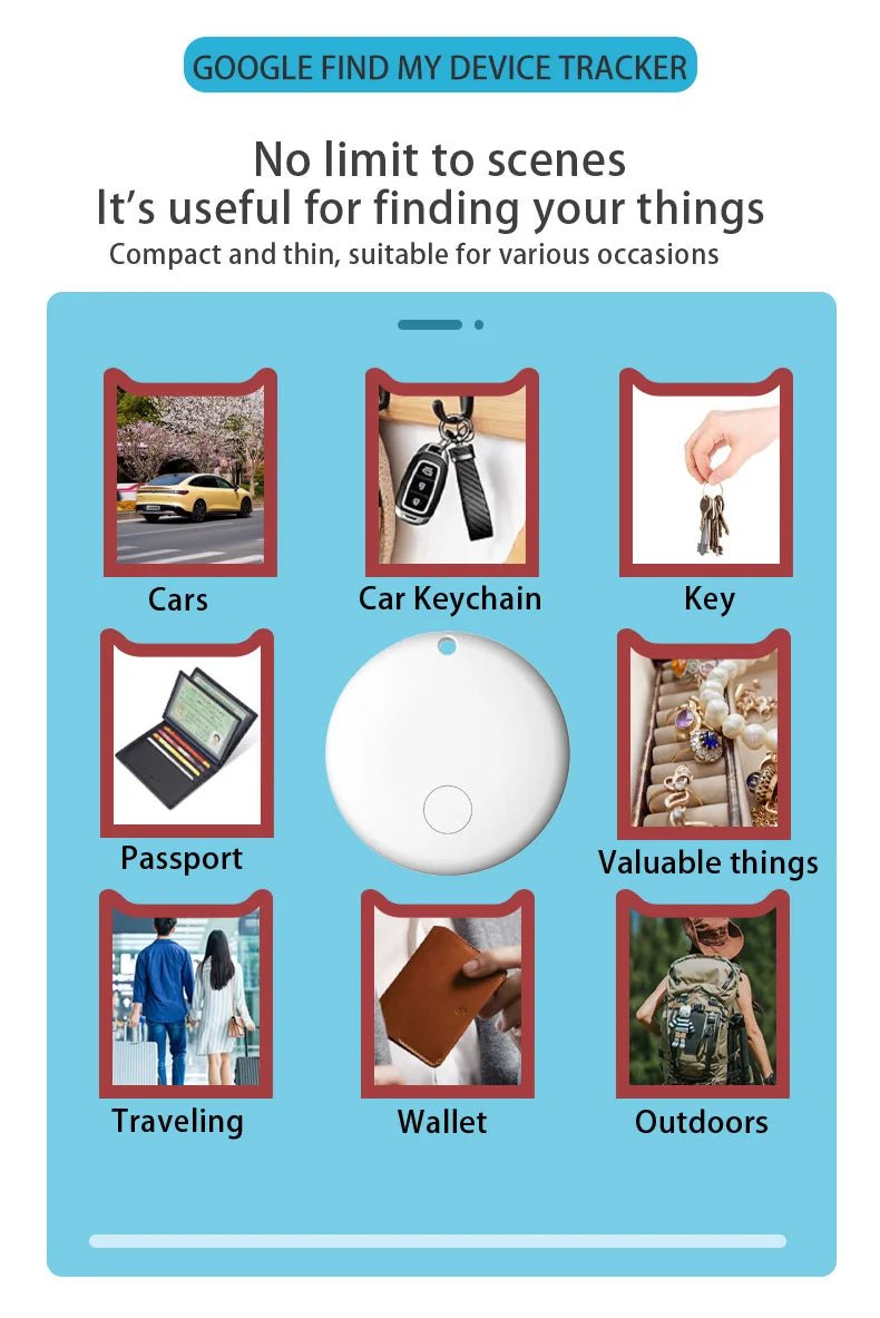 Mini Tag Gps Tracker Android Google Find My Gps Locator Air Tag Car Gps Tracking Device Gps Tracker Bicycle Electronics Security - Cozy & Co. Market