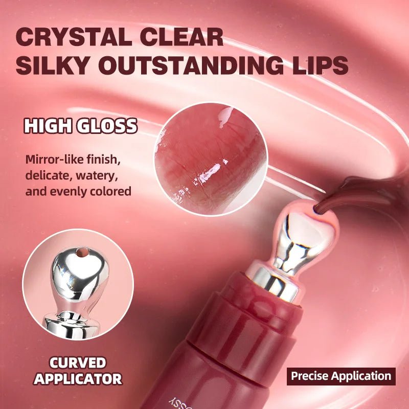 Moisturizing Lip Lotion Essence Volumizing Lip Glaze Women's Moisturizing and Moisturizing Natural Lip Gloss Hydrating Lip Gloss - Cozy & Co. Market