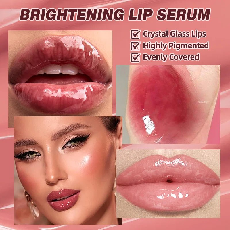 Moisturizing Lip Lotion Essence Volumizing Lip Glaze Women's Moisturizing and Moisturizing Natural Lip Gloss Hydrating Lip Gloss - Cozy & Co. Market