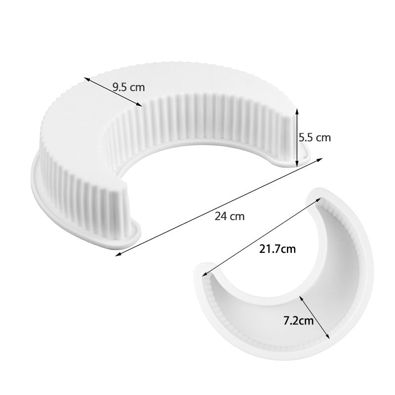 Moon Shape Silicone Cake Mold - Cozy & Co. Market