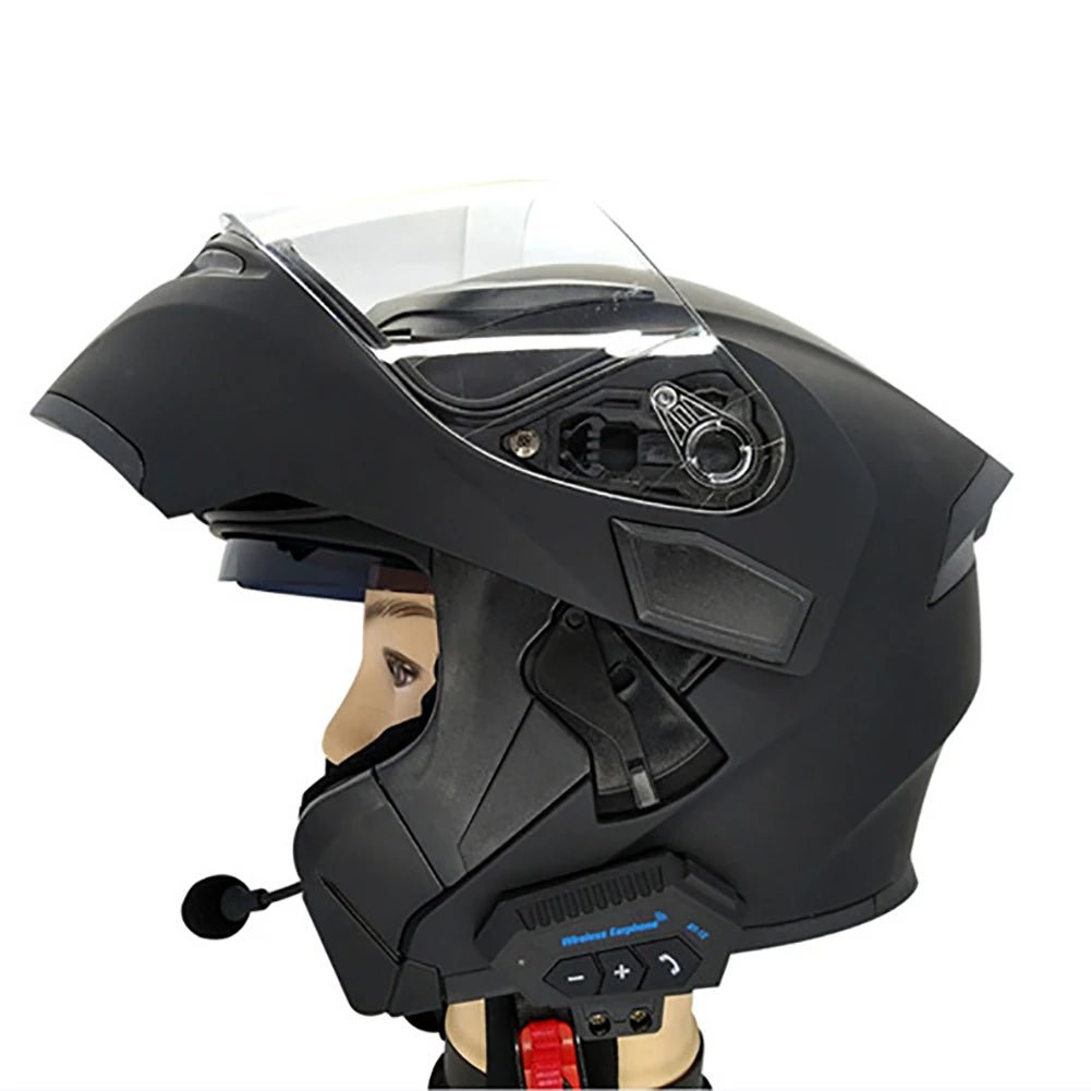 Motorcycle Wireless Helmet Headset BT12 Large Capacity 1000 MAh - Cozy & Co. Market