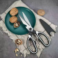 Multifunctional kitchen scissors Household kill fish cut vegetables roast broiler bone scissors Stainless steel scissors - Cozy & Co. Market