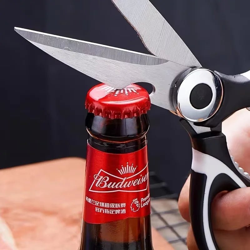 Multifunctional kitchen scissors Household kill fish cut vegetables roast broiler bone scissors Stainless steel scissors - Cozy & Co. Market