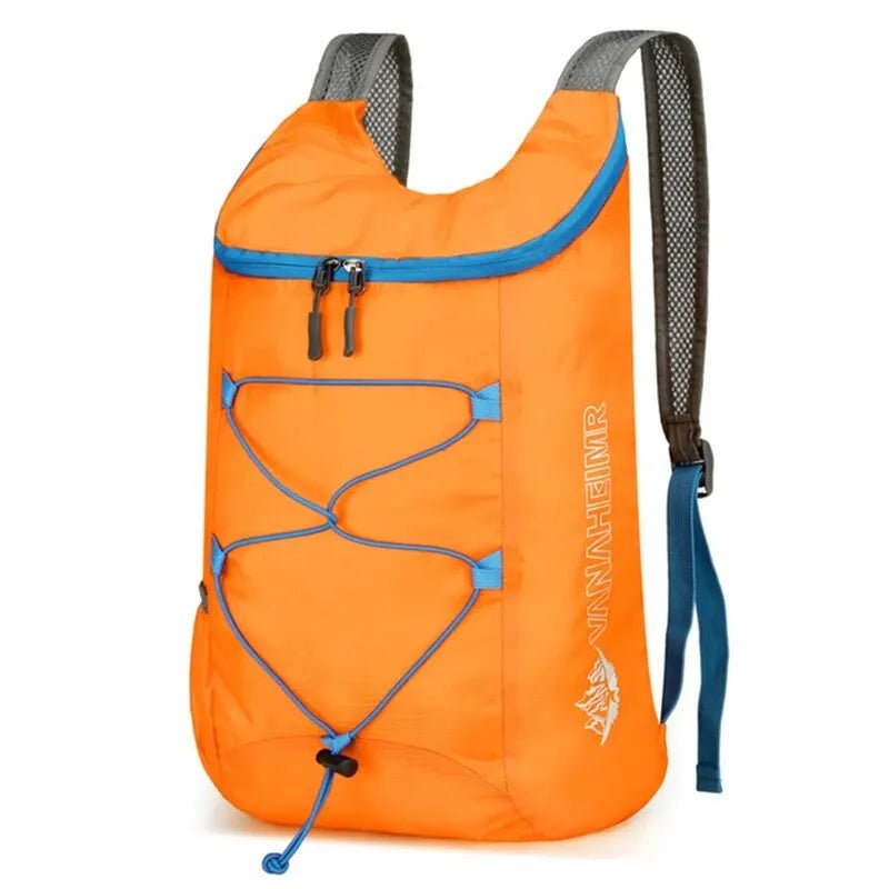 Multifunctional Outdoor Folding Backpack High Density Lightweight Waterproof Nylon Fabric Sports Bag for Camping Hiking Travel - Cozy & Co. Market