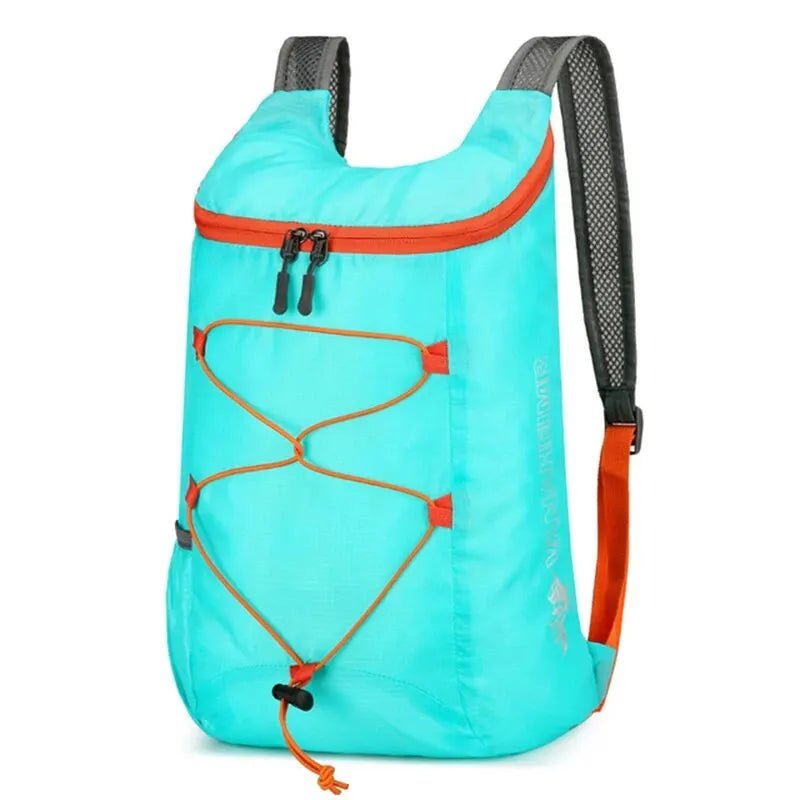 Multifunctional Outdoor Folding Backpack High Density Lightweight Waterproof Nylon Fabric Sports Bag for Camping Hiking Travel - Cozy & Co. Market