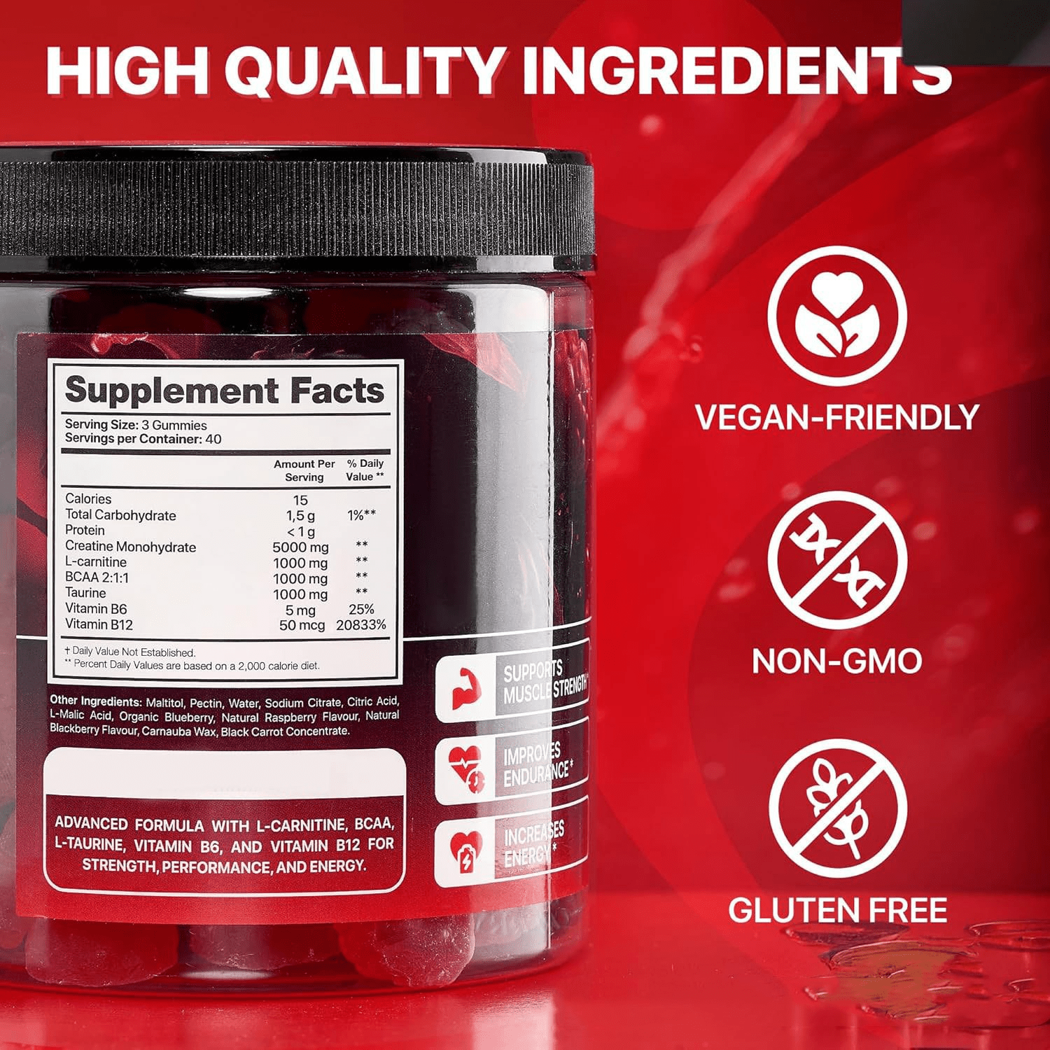 Muscle Boost Gummies - Cozy & Co. Market