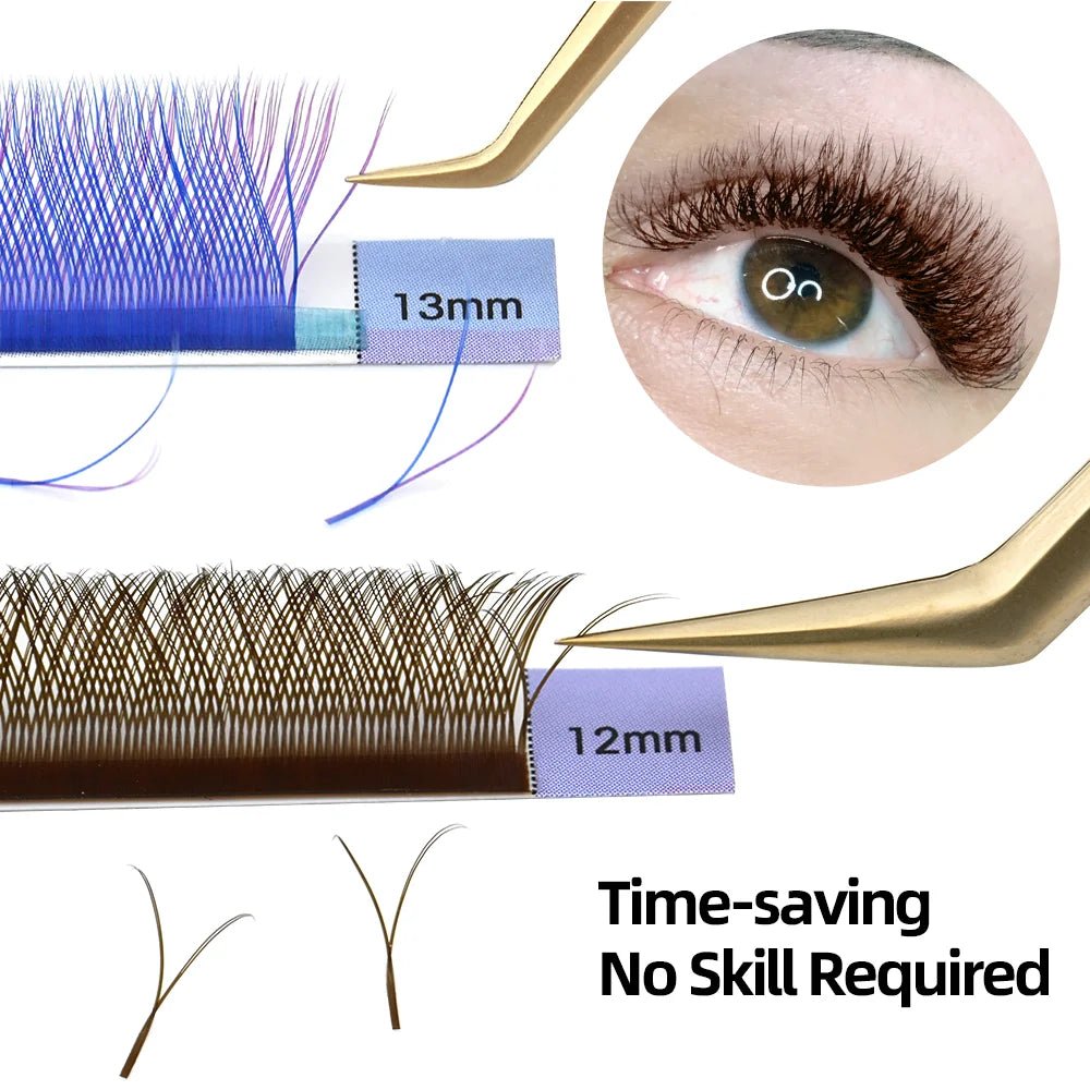 NAGARAKU YY Shape Hand Woven Premium Eyelashes Extension - Cozy & Co. Market