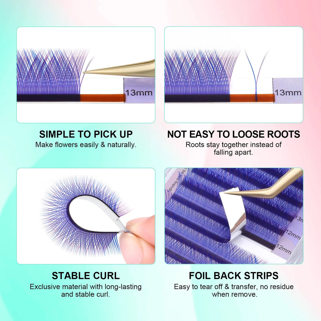 NAGARAKU YY Shape Hand Woven Premium Eyelashes Extension - Cozy & Co. Market