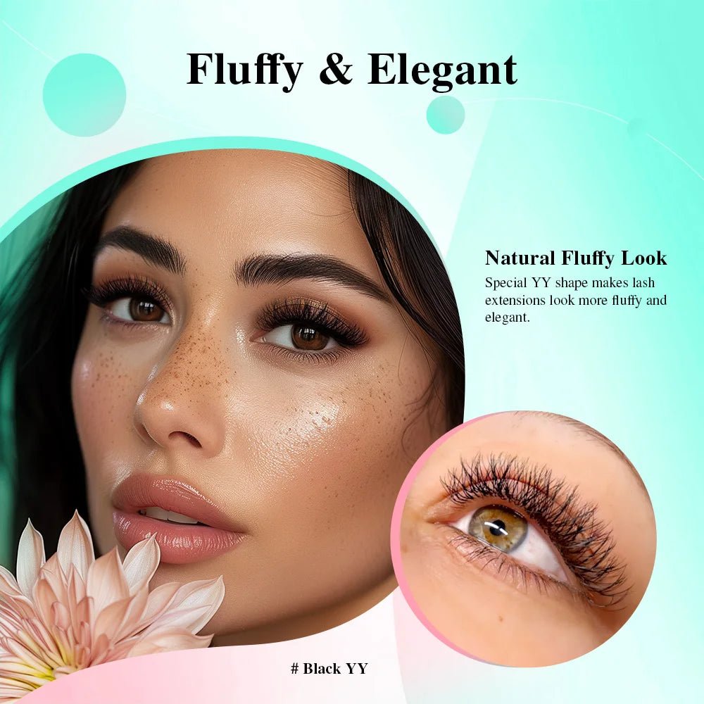 NAGARAKU YY Shape Hand Woven Premium Eyelashes Extension - Cozy & Co. Market