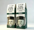 Nail Strengthener Treatment Set 2pcs 15ml Each Clear Protective Formula for Brittle Nails Repair & Daily Care - Cozy & Co. Market