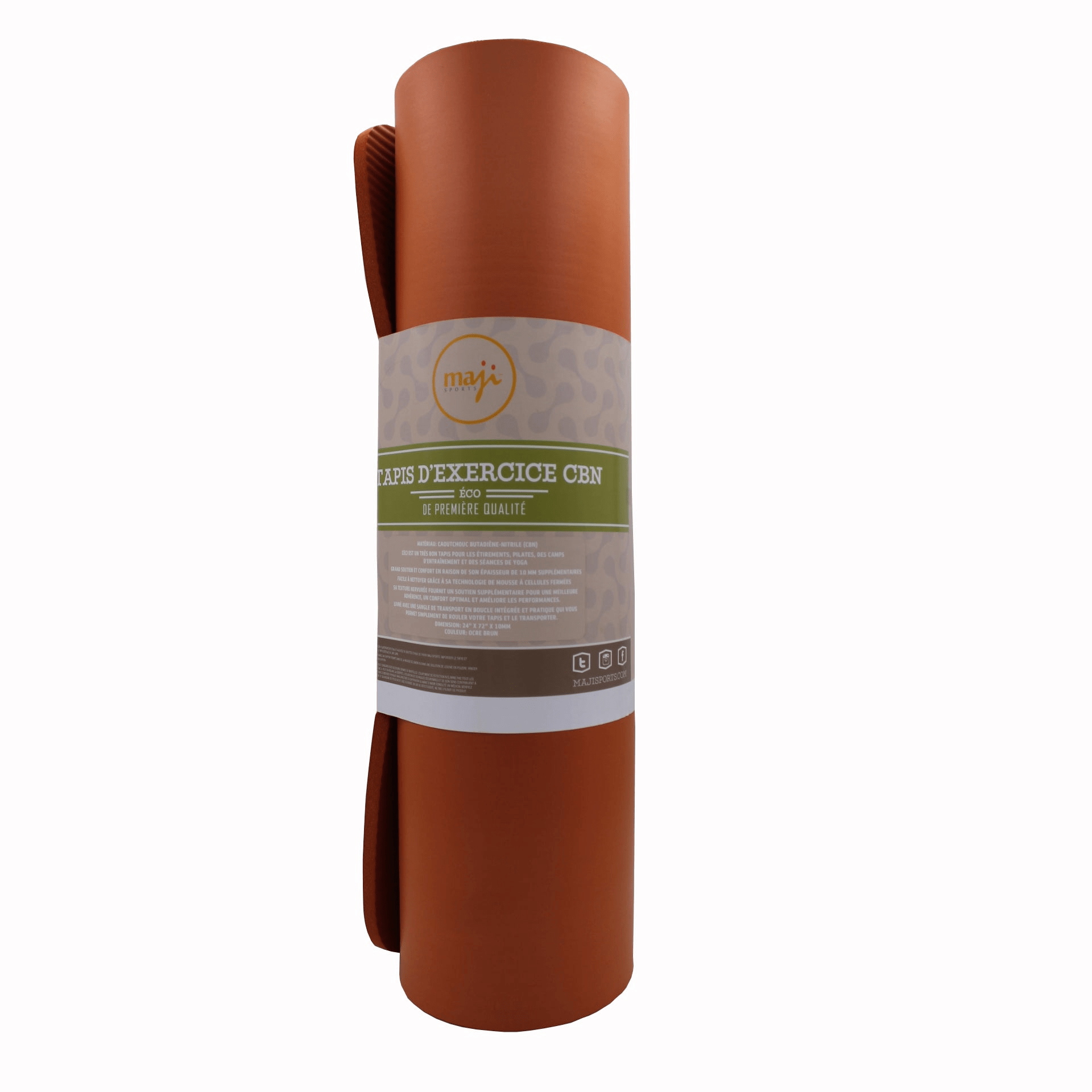 NBR Premium Eco Exercise Mat - Cozy & Co. Market
