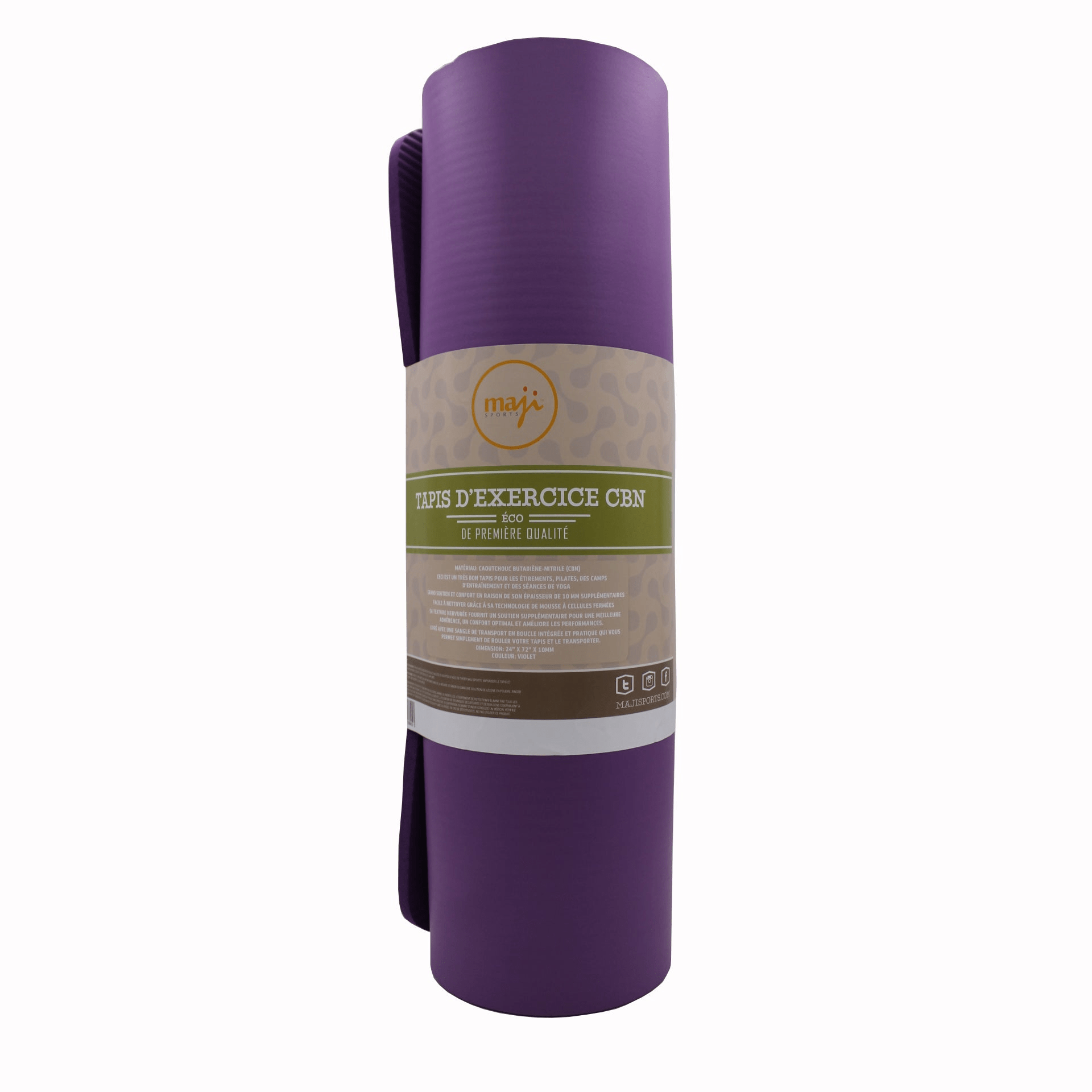 NBR Premium Eco Exercise Mat - Cozy & Co. Market