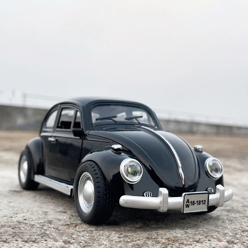 New 1:18 Classic Car Beetle 1955 Alloy Car Model Sound and Light Pull Back Children's Toy Collectibles Birthday gift - Cozy & Co. Market