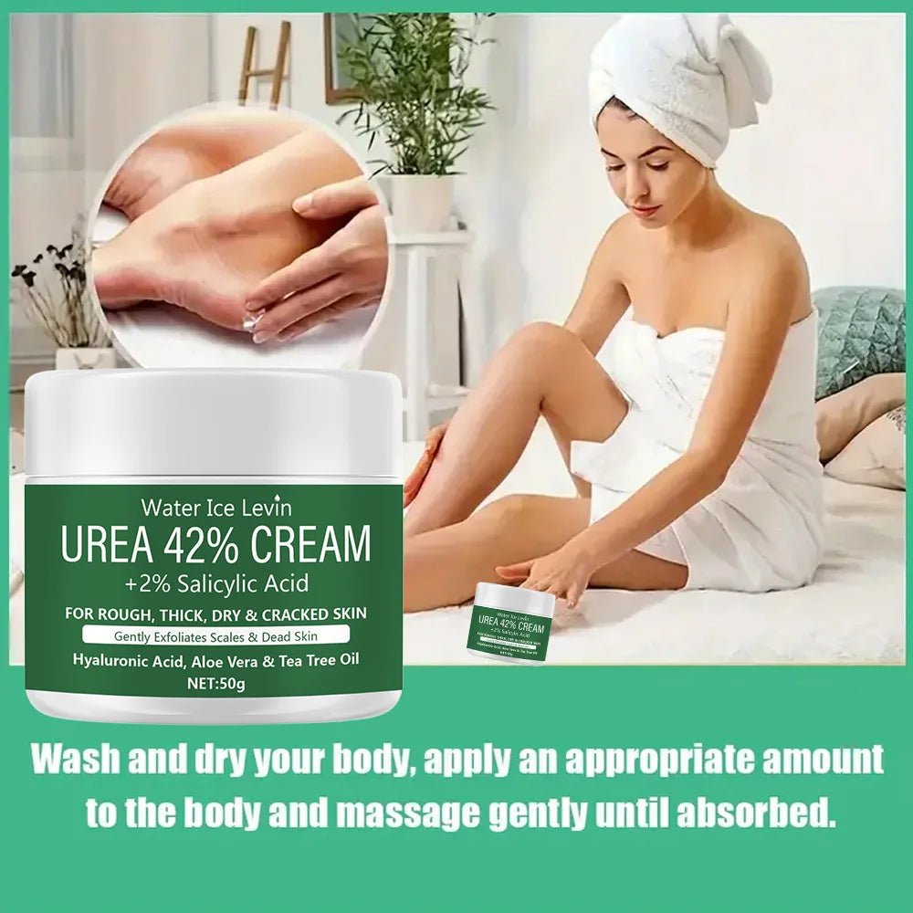 New 42% Urea Cream + 2% Salicylic acid Foot and hand Moisturizer, deep moisturizer and Nourishing moisturizer - Cozy & Co. Market