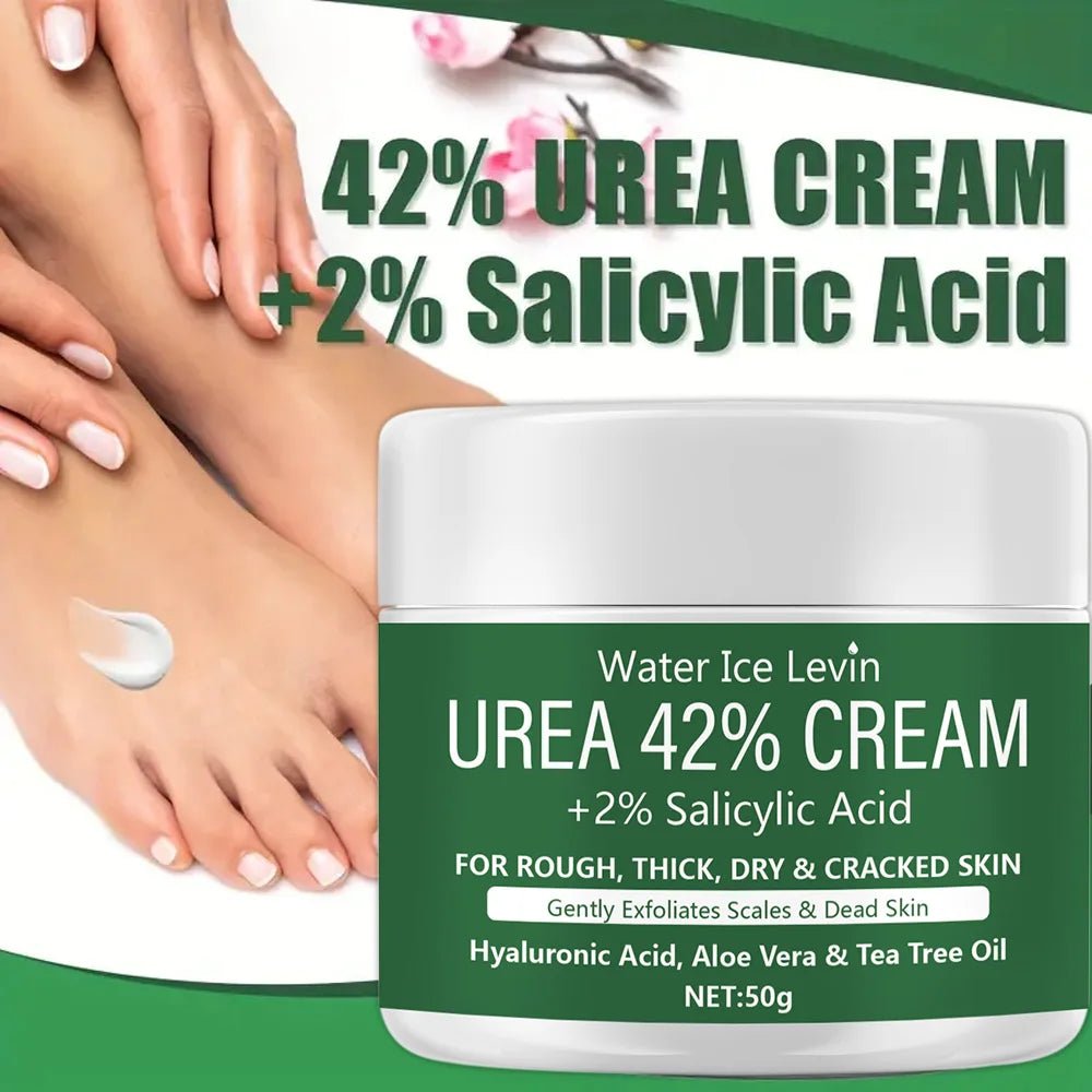 New 42% Urea Cream + 2% Salicylic acid Foot and hand Moisturizer, deep moisturizer and Nourishing moisturizer - Cozy & Co. Market
