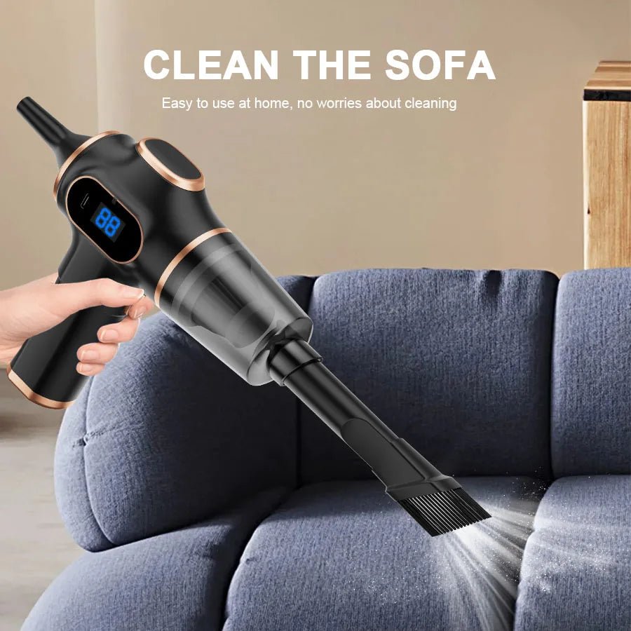 NEW ABS Wireless Car Vacuum Cleaner Home Appliance Sofa Office High-Power Household Cleaning Machine Mini Vacuum Carpet Cleaner - Cozy & Co. Market