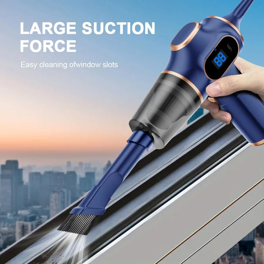 NEW ABS Wireless Car Vacuum Cleaner Home Appliance Sofa Office High-Power Household Cleaning Machine Mini Vacuum Carpet Cleaner - Cozy & Co. Market