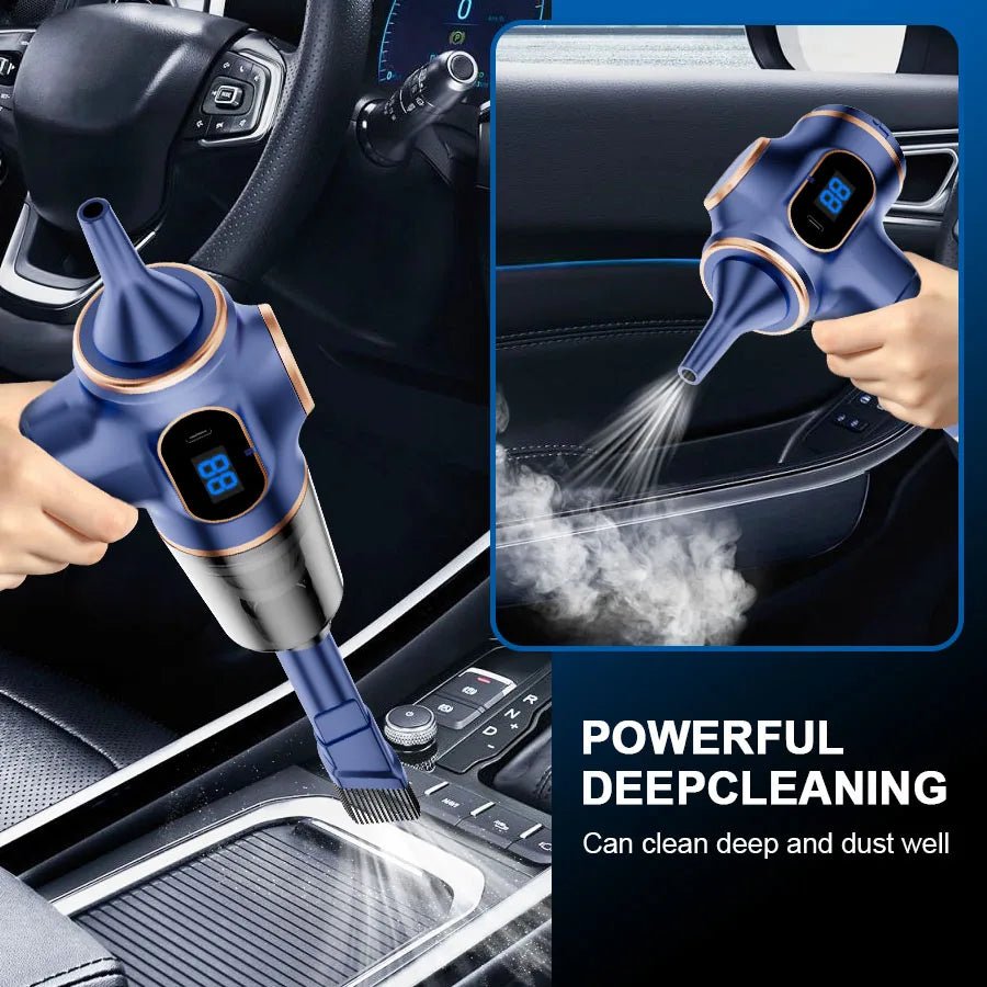 NEW ABS Wireless Car Vacuum Cleaner Home Appliance Sofa Office High-Power Household Cleaning Machine Mini Vacuum Carpet Cleaner - Cozy & Co. Market