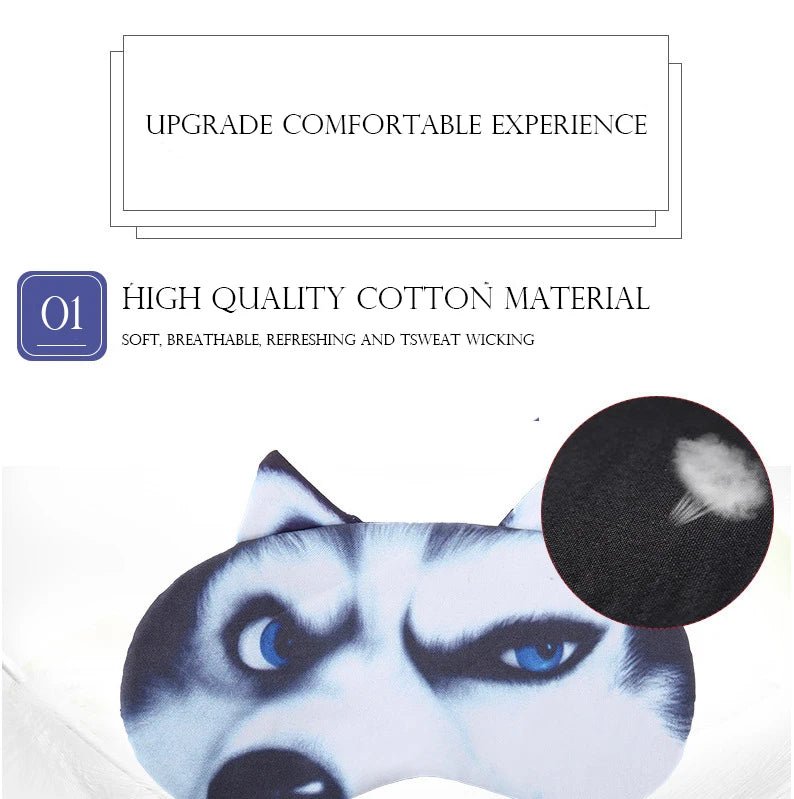 New Anime Sleep Mask Cotton Sleeping Eye Mask Cute Kids Cartoon Eye Cover Blindfolds Travel Home Eyes Relax Masks Eyepatch - Cozy & Co. Market