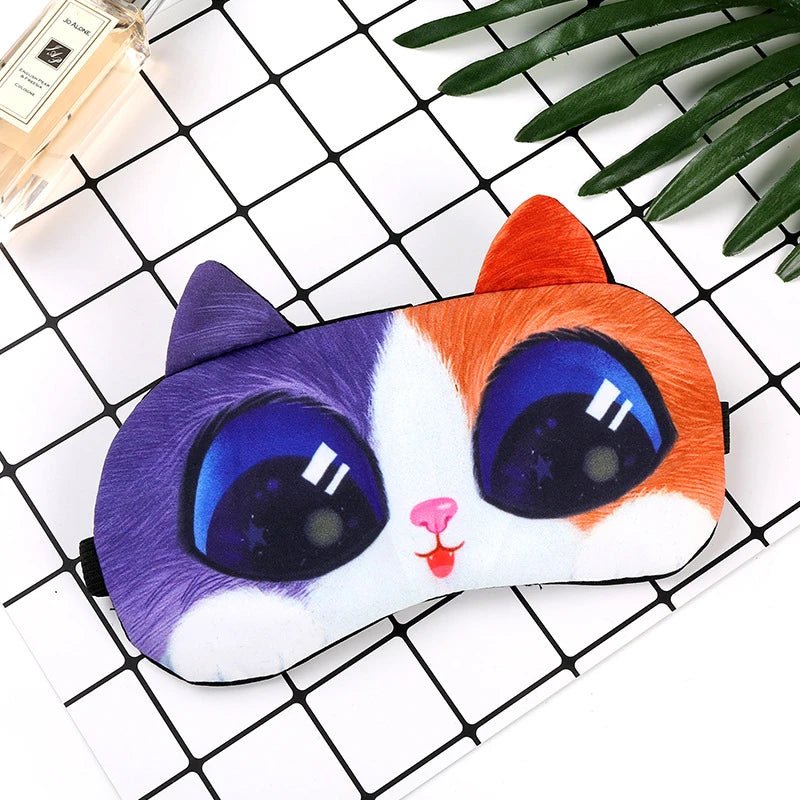 New Anime Sleep Mask Cotton Sleeping Eye Mask Cute Kids Cartoon Eye Cover Blindfolds Travel Home Eyes Relax Masks Eyepatch - Cozy & Co. Market