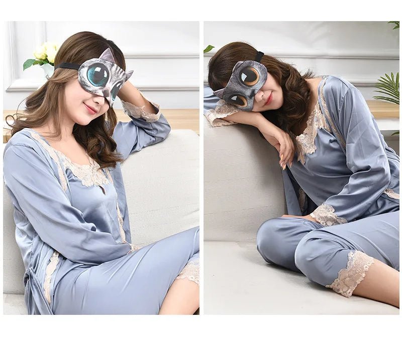 New Anime Sleep Mask Cotton Sleeping Eye Mask Cute Kids Cartoon Eye Cover Blindfolds Travel Home Eyes Relax Masks Eyepatch - Cozy & Co. Market
