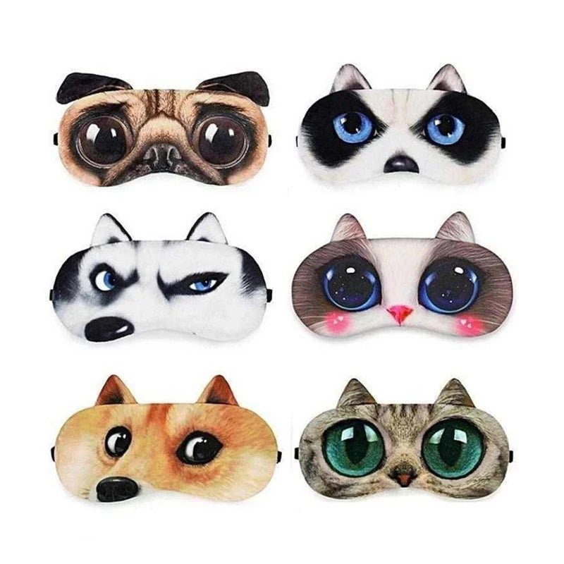 New Anime Sleep Mask Cotton Sleeping Eye Mask Cute Kids Cartoon Eye Cover Blindfolds Travel Home Eyes Relax Masks Eyepatch - Cozy & Co. Market
