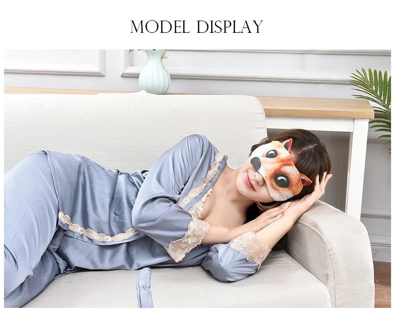 New Anime Sleep Mask Cotton Sleeping Eye Mask Cute Kids Cartoon Eye Cover Blindfolds Travel Home Eyes Relax Masks Eyepatch - Cozy & Co. Market